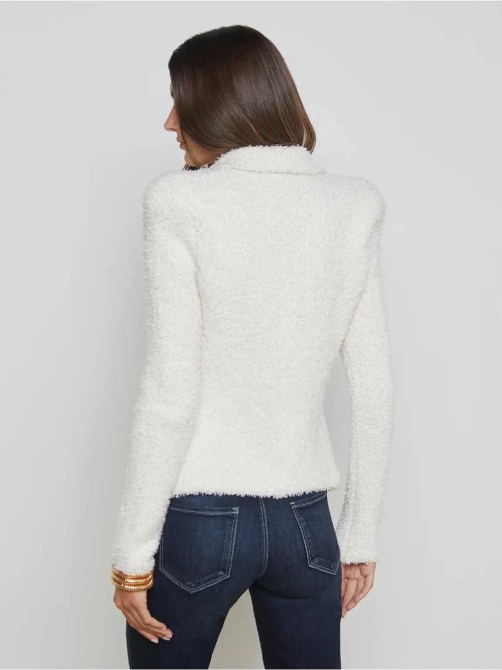 L'AGENCE New with tags, Bethany Blazer with Gold Buttons - Picture 7 of 11